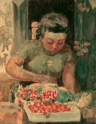 The Fruit Seller by Pierre Bonnard